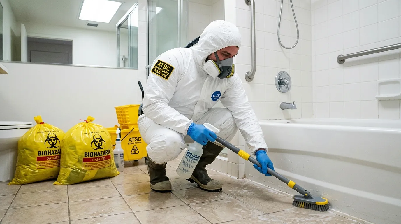 Decontamination equipment deployed for Blood Cleanup in Interlaken